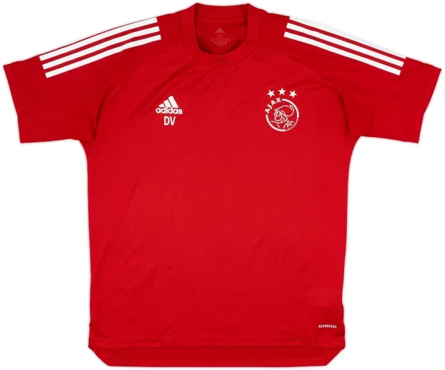 2019-20 Ajax Staff Issue adidas Training Shirt DV - 9/10 - (M)