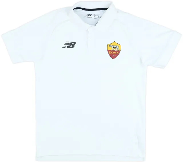 2021-22 Roma New Balance 'Scuola Calcio' Polo Shirt - 7/10 - (S)