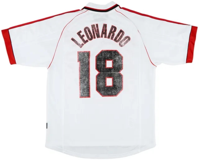 1998-99 AC Milan Away Shirt Leonardo #18 - 5/10 - (XL)