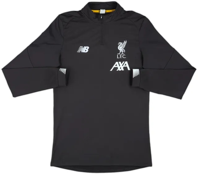 2020-21 Liverpool New Balance 1/4 Zip Track Jacket - 10/10 - (S)