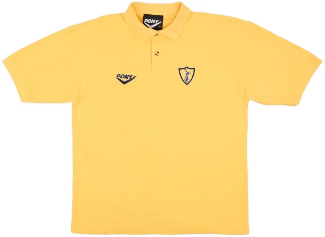 1995-96 Tootenham Pony Polo Shirt - 10/10 - (M)