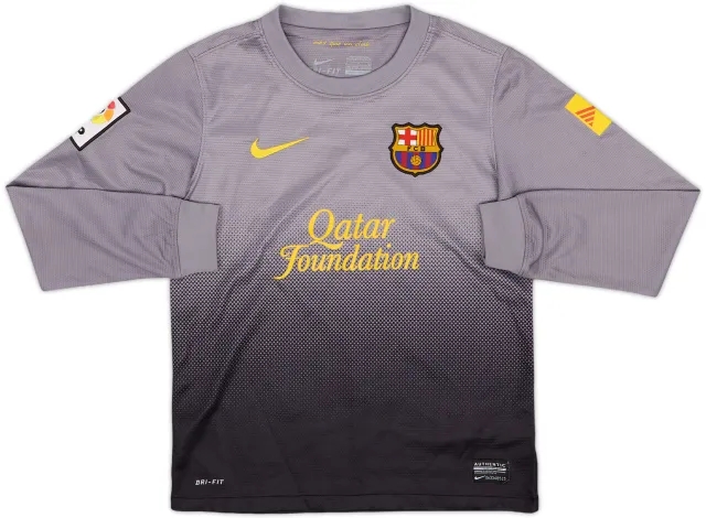 2012-13 Barcelona GK Shirt - 6/10 - (S.Boys)