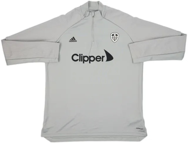 2020-21 Leeds adidas 1/4 Zip Drill Top - 9/10 - (Women's XL)