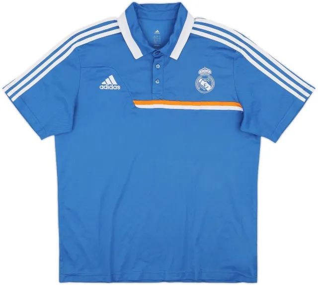 2013-14 Real Madrid adidas Polo Shirt - 9/10 - (XXL)
