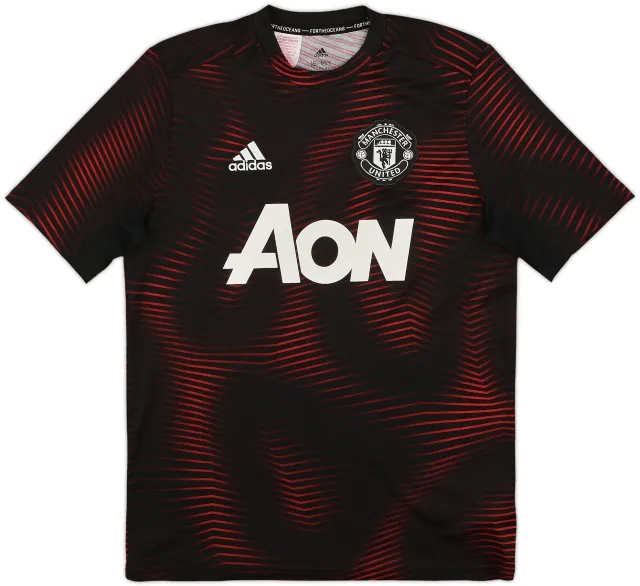 2018-19 Manchester United adidas Training Shirt - 10/10 - (XL.Boys)