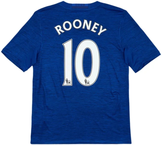 2016-17 Manchester United Away Shirt Rooney #10 - 10/10 - (XL.Boys)
