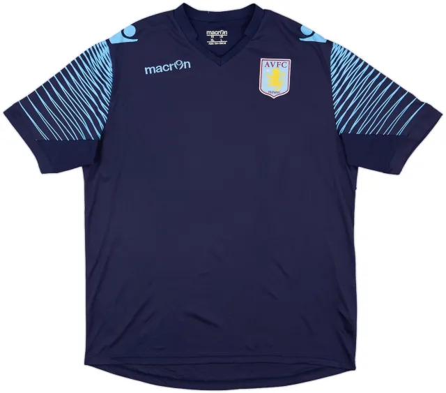 2015-16 Aston Villa Macron Training Shirt - 8/10 - (L)