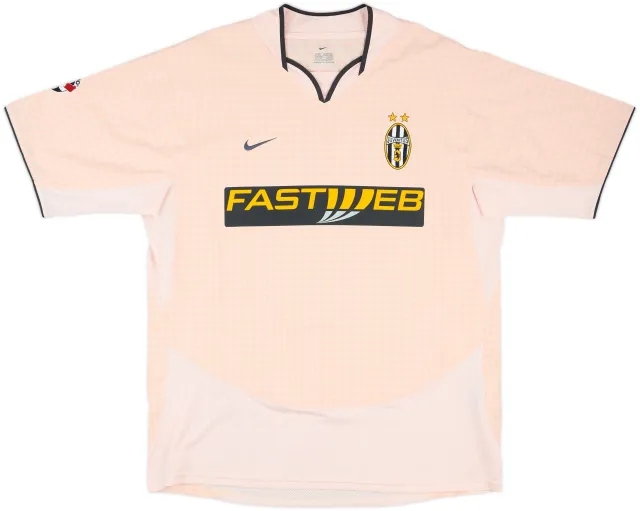 2003-04 Juventus Match Issue Away Shirt #18