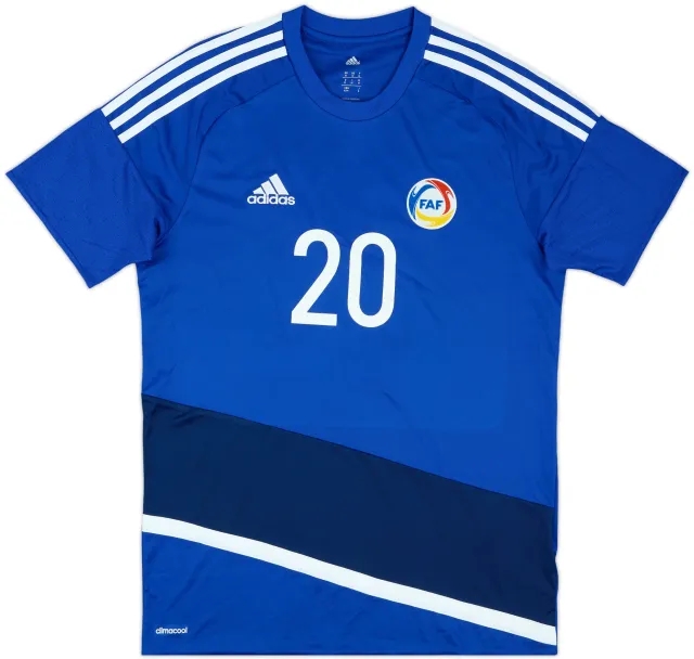 2015-17 Andorra U-21 Match Issue Away Shirt #20