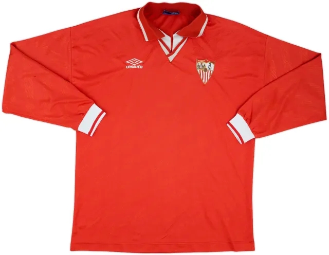 1996-98 Sevilla Match Issue Away L/S Shirt #3