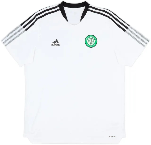 2021-22 Celtic adidas Training Shirt - 9/10 - (XL)