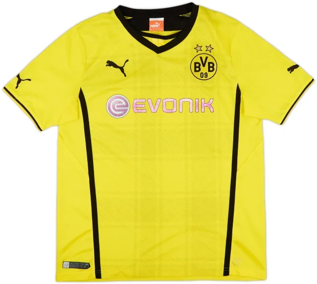 2013-14 Borussia Dortmund Home Shirt - 5/10 - (XL.Boys)