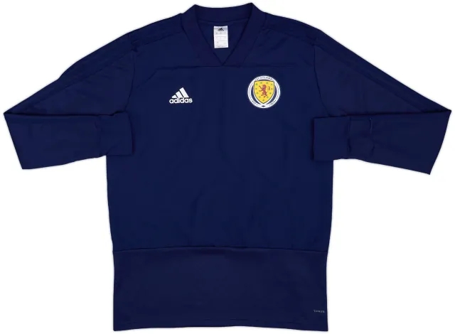 2018-19 Scotland adidas Drill Top - 8/10 - (L)