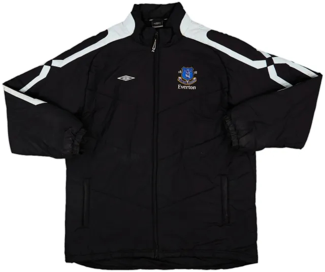 2007-08 Everton Umbro Padded Bench Coat - 8/10 - (XL)