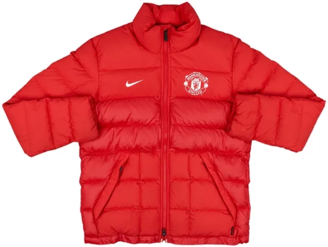 2013-14 Manchester United Nike Puffer Jacket - 10/10 - (L)