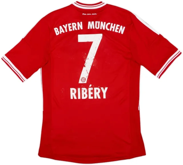 2013-14 Bayern Munich Home Shirt Ribery #7 - 4/10 - (S)