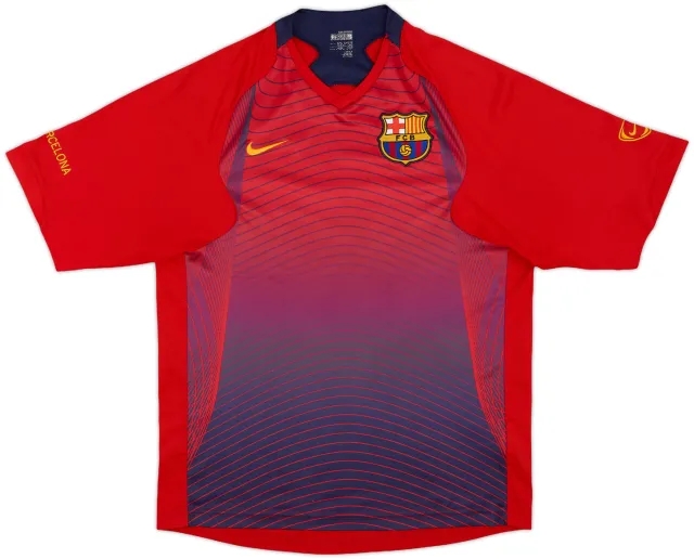 2006-07 Barcelona Nike Training Shirt - 9/10 - (S)