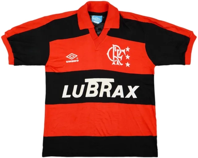 Umbro Flamengo Mens SS Home Shirt 1992/93