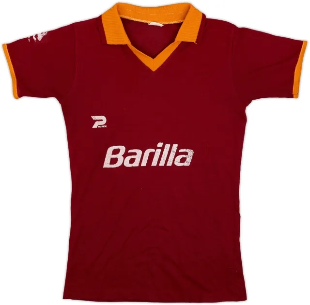 1983-84 Roma Home Shirt #5 - 7/10 - (M.Boys)
