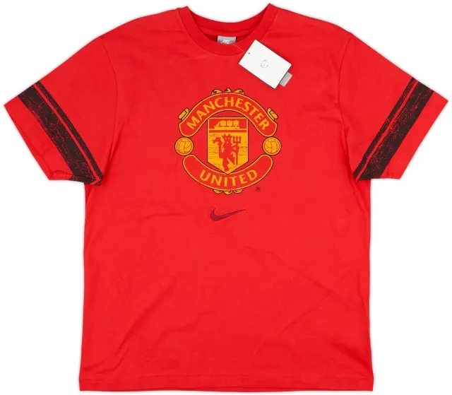 2008-09 Manchester United Nike Graphic Tee (L)