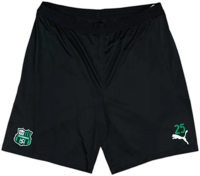 2020-21 Sassuolo Player Issue Puma Training Shorts #25 - 7/10 - (XL)