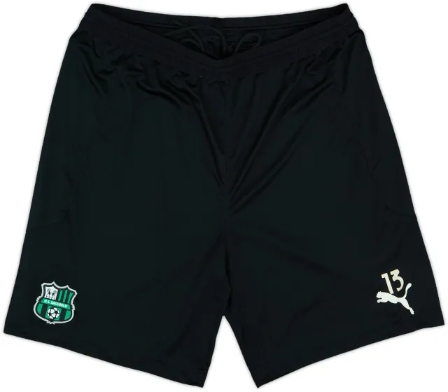 2021-22 Sassuolo Player Issue Puma Training Shorts #13 - 7/10 - (L)