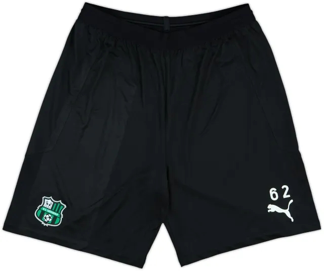 2021-22 Sassuolo Player Issue Puma Training Shorts #62 - 8/10 - (L)
