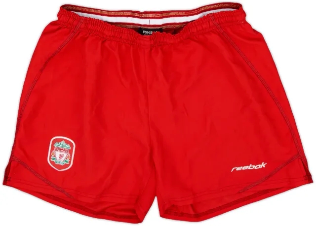 2002-04 Liverpool Home Shorts - 8/10 - (L.Boys)