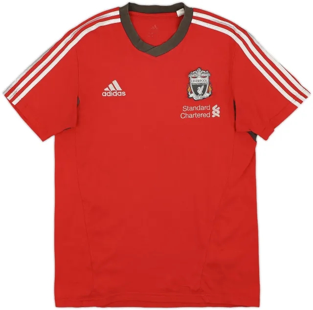 2011-12 Liverpool adidas Cotton Tee - 5/10 - (M)