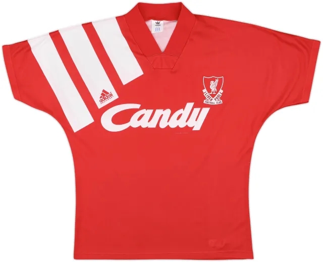 1991-92 Liverpool Home Shirt - 8/10 - (L/XL)