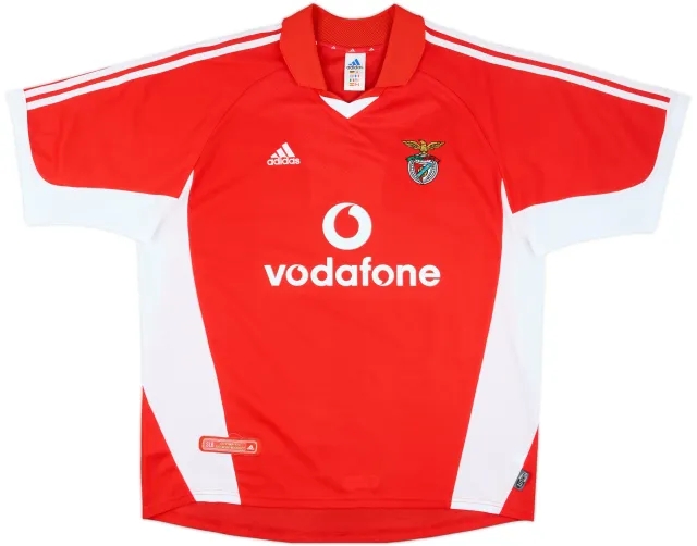 2001-02 Benfica Home Shirt - 10/10 - (XL)