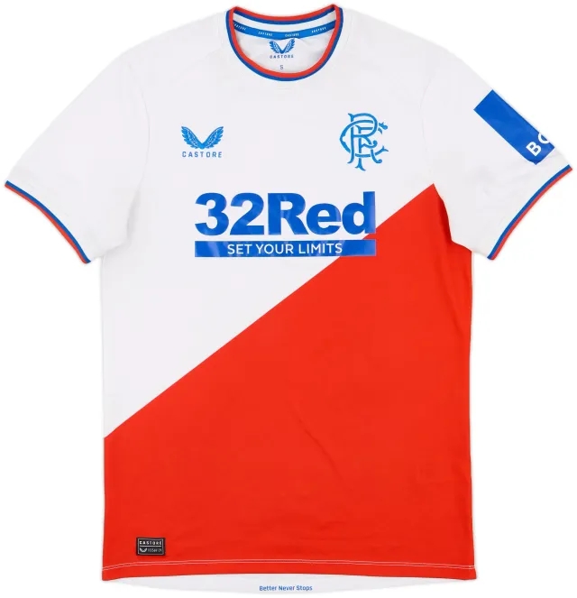 Castore Rangers Mens SS Away Shirt 2022/23