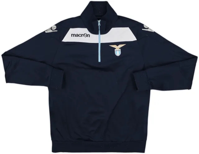 2014-15 Lazio Macron 1/4 Zip Drill Top - 5/10 - (L)