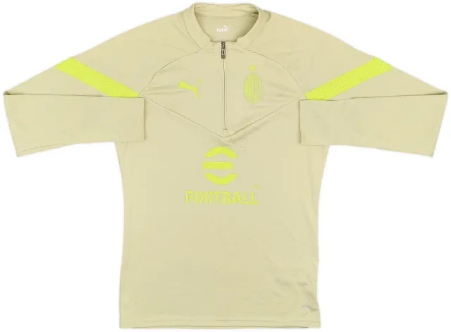 2022-23 AC Milan Puma 1/4 Zip Drill Top - 7/10 - (S)