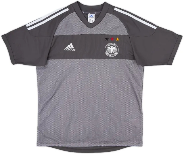 adidas Germany Boys SS Away Shirt 2002