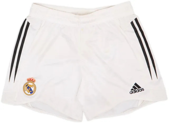 2004-05 Real Madrid Home Shorts - 7/10 - (S)