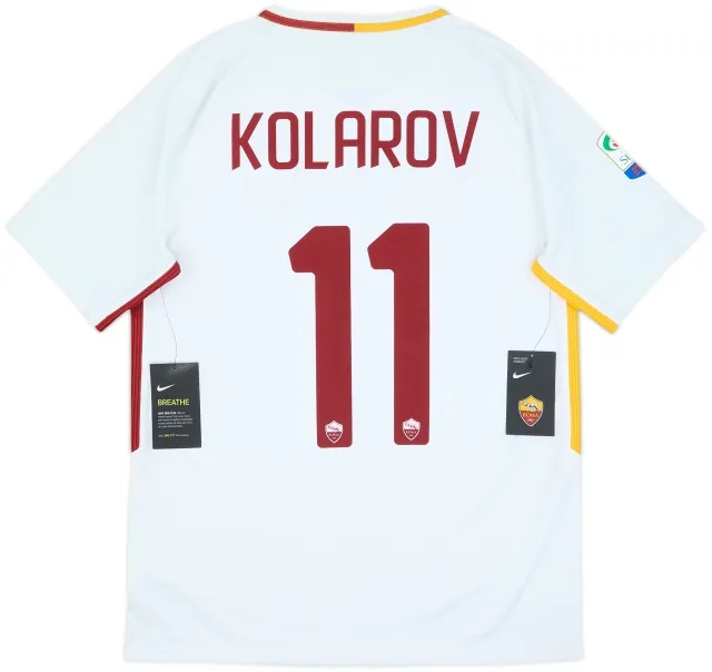 2017-18 Roma Away Shirt Kolarov #11 (M)