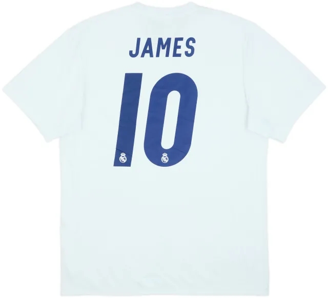 2016-17 Real Madrid Special Edition 'Parley' Home Shirt James #10 (L)