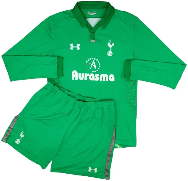 2012-13 Tottenham GK Shirt & Shorts - 7/10 - (M)
