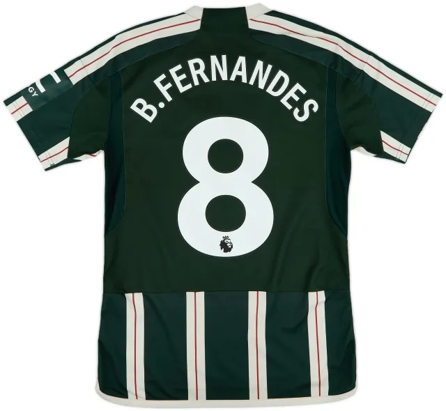 2023-24 Manchester United Away Shirt B. Fernandes #8 - 8/10 - (S)