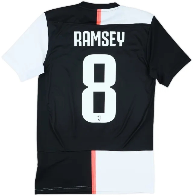 2019-20 Juventus Home Shirt Ramsey #8 - 7/10 - (XS)