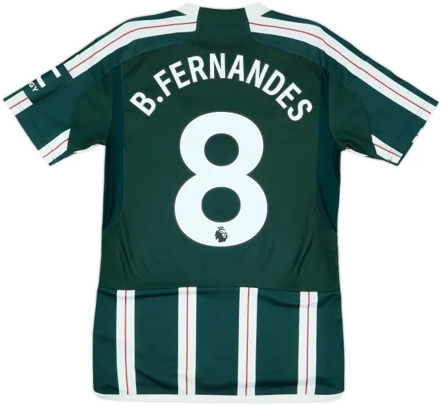 2023-24 Manchester United Away Shirt B.Fernandes #8 - 8/10 - (S)