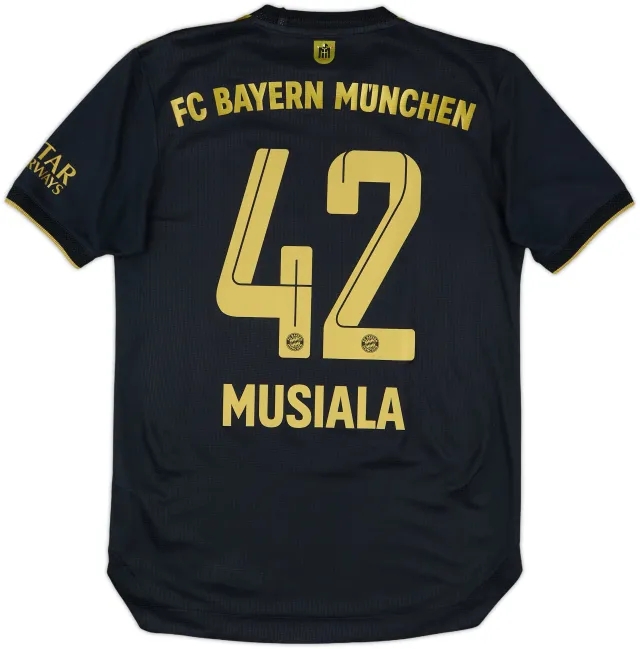 adidas Bayern Munich Mens SS Player Issue Away Shirt 2021/22