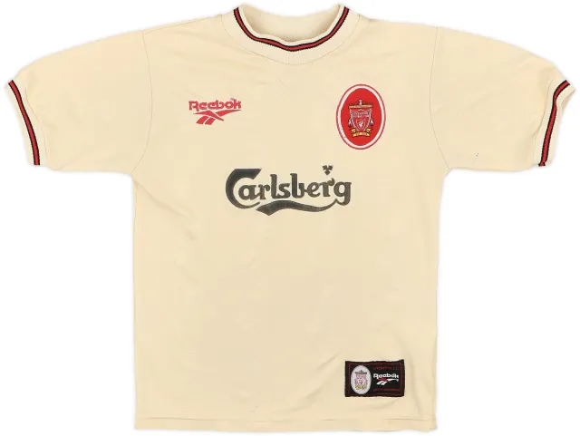 1996-97 Liverpool Away Shirt - 7/10 - (M.Boys)