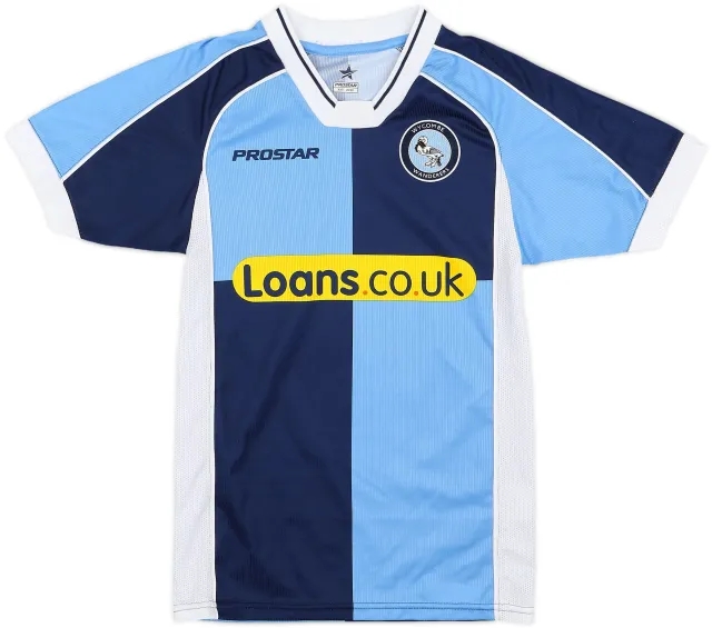 Home Wycombe Wanderers Mens SS Home Shirt 2005/07