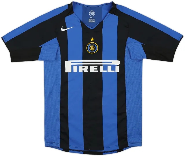 2004-05 Inter Milan Home Shirt - 8/10 - (XL.Boys)