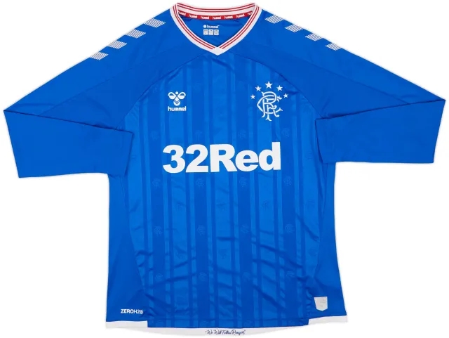 Hummel Rangers Mens LS Home Shirt 2019/20