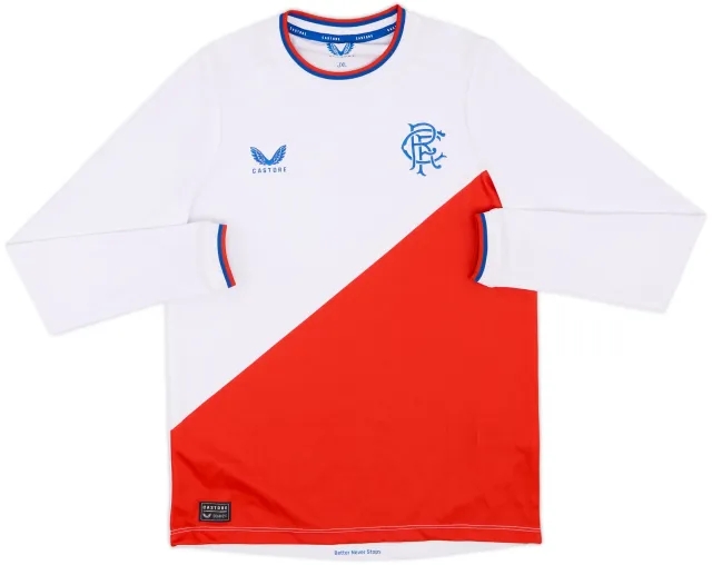 Away Rangers Boys LS Away Shirt 2022/23