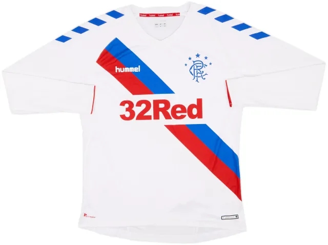 Hummel Rangers Mens LS Away Shirt 2018/19