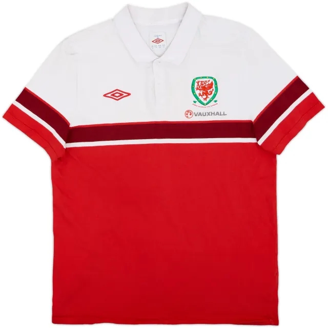 2010-11 Wales Umbro Polo Shirt - 7/10 - (XL)